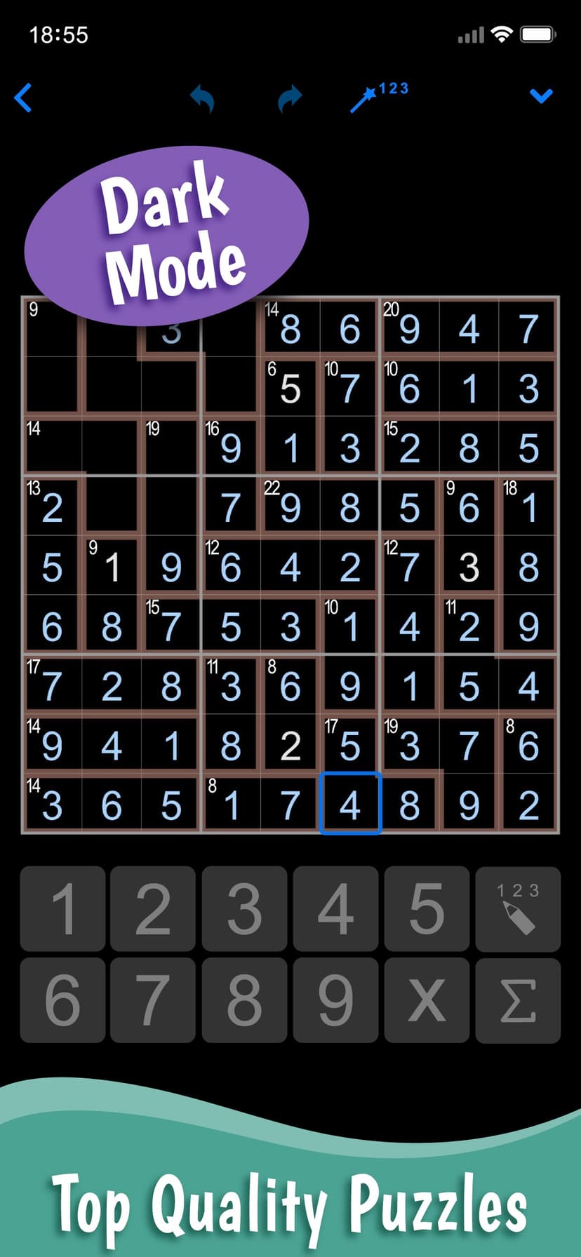 SumSudoku: Killer Sudoku screenshot 4 - screenshot