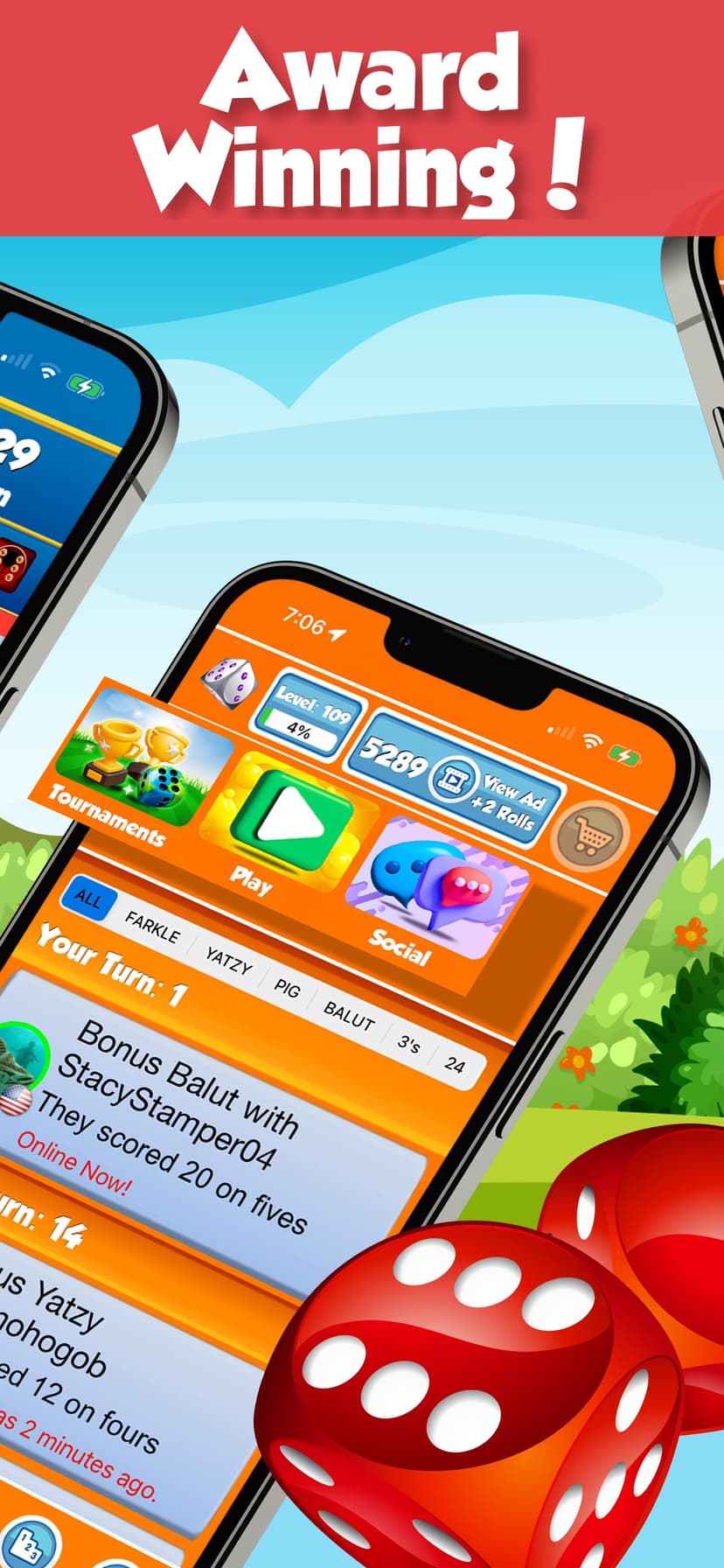Yatzy & Farkle: Dice World screenshot 2 - screenshot
