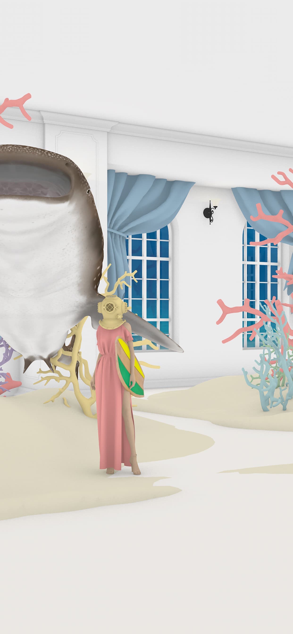 Escape Game: Marine Blue screenshot 2 - screenshot