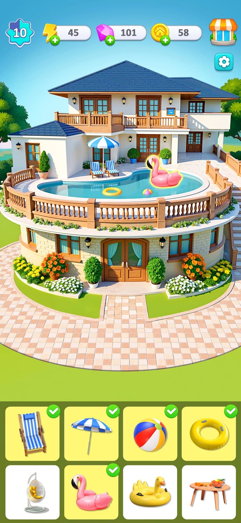 Happy Merge Estate screenshot 1 - screenshot