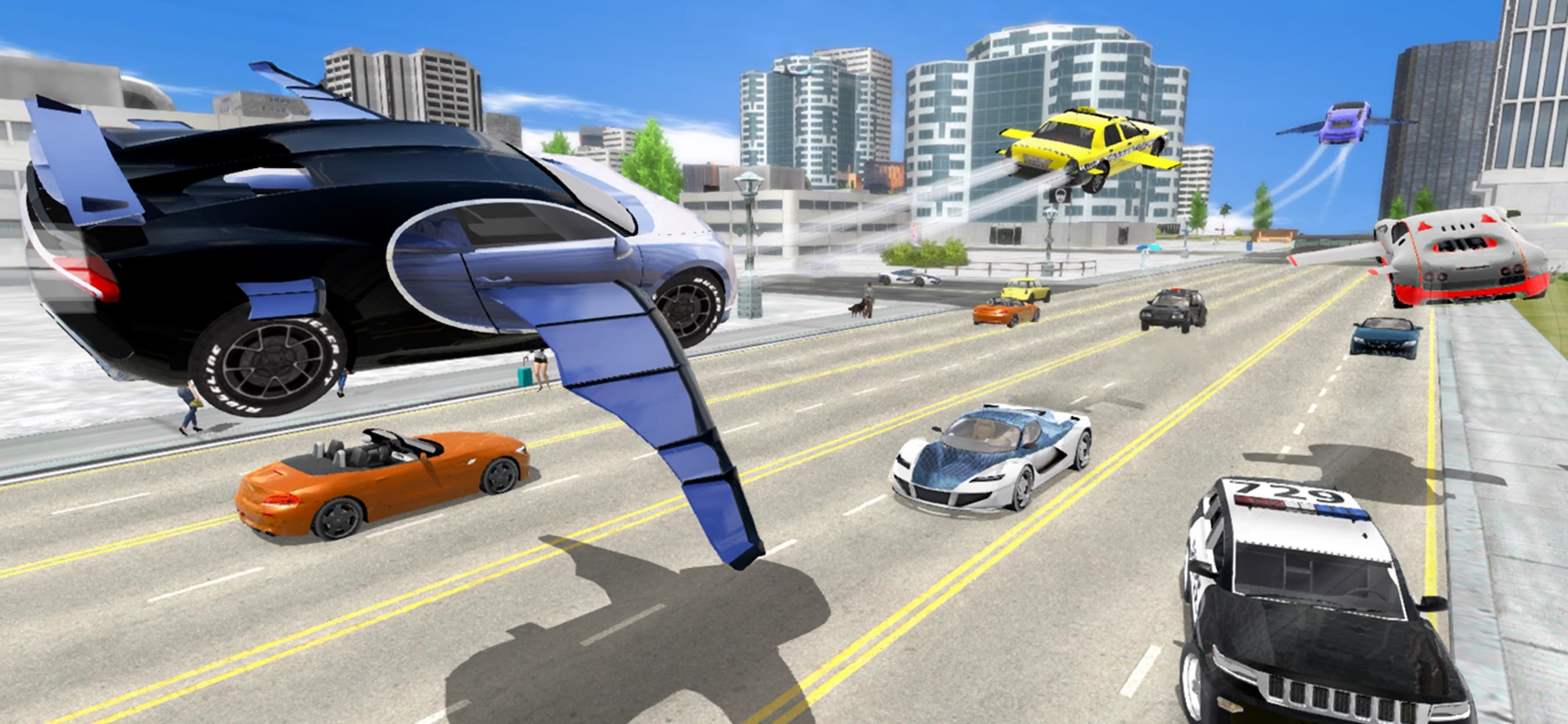 Flying Car Transport Simulator screenshot 4 - screenshot