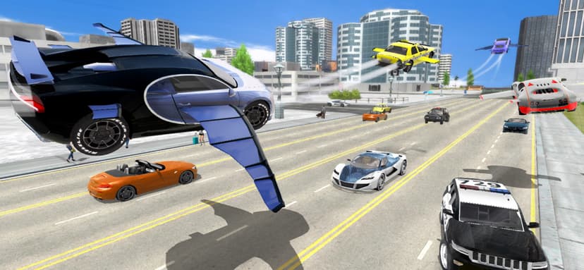 Flying Car Transport Simulator screenshot 4 - screenshot