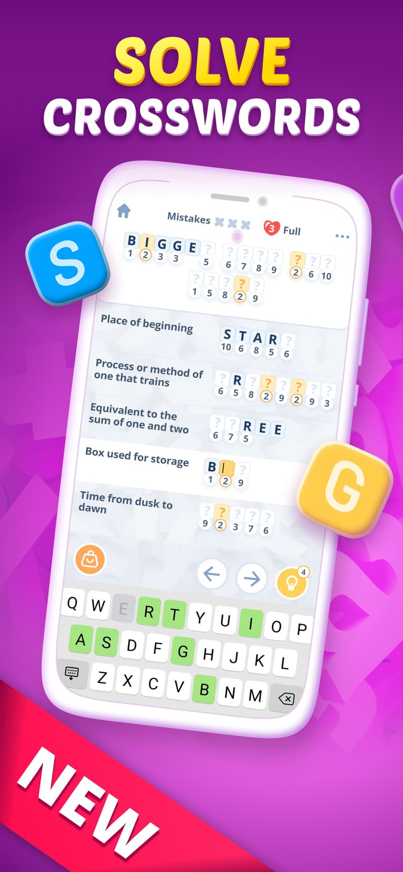Crostic Guru - Guess The Words screenshot 1 - screenshot