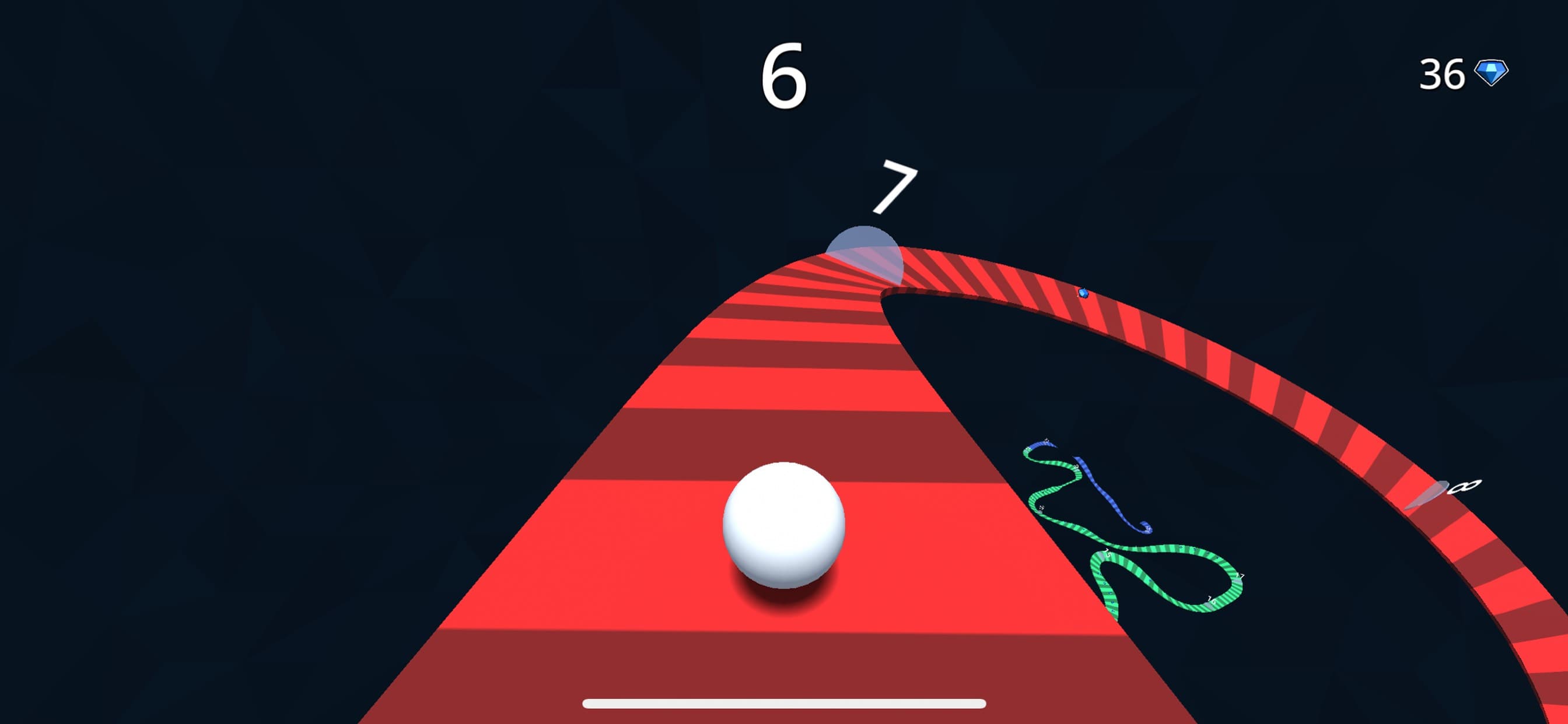 Twisty Road! screenshot 1 - screenshot