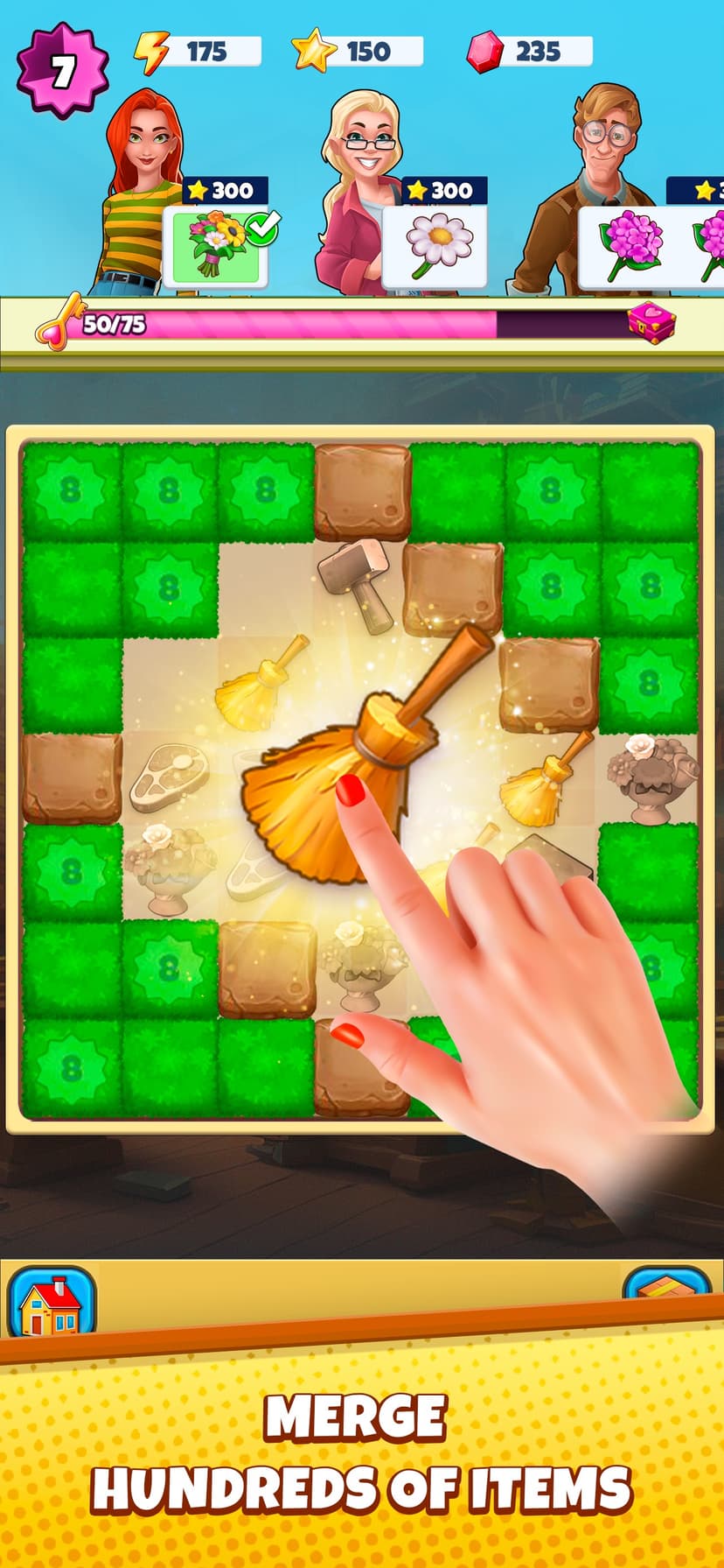 Merge Away! - Puzzle Adventure screenshot 1 - screenshot