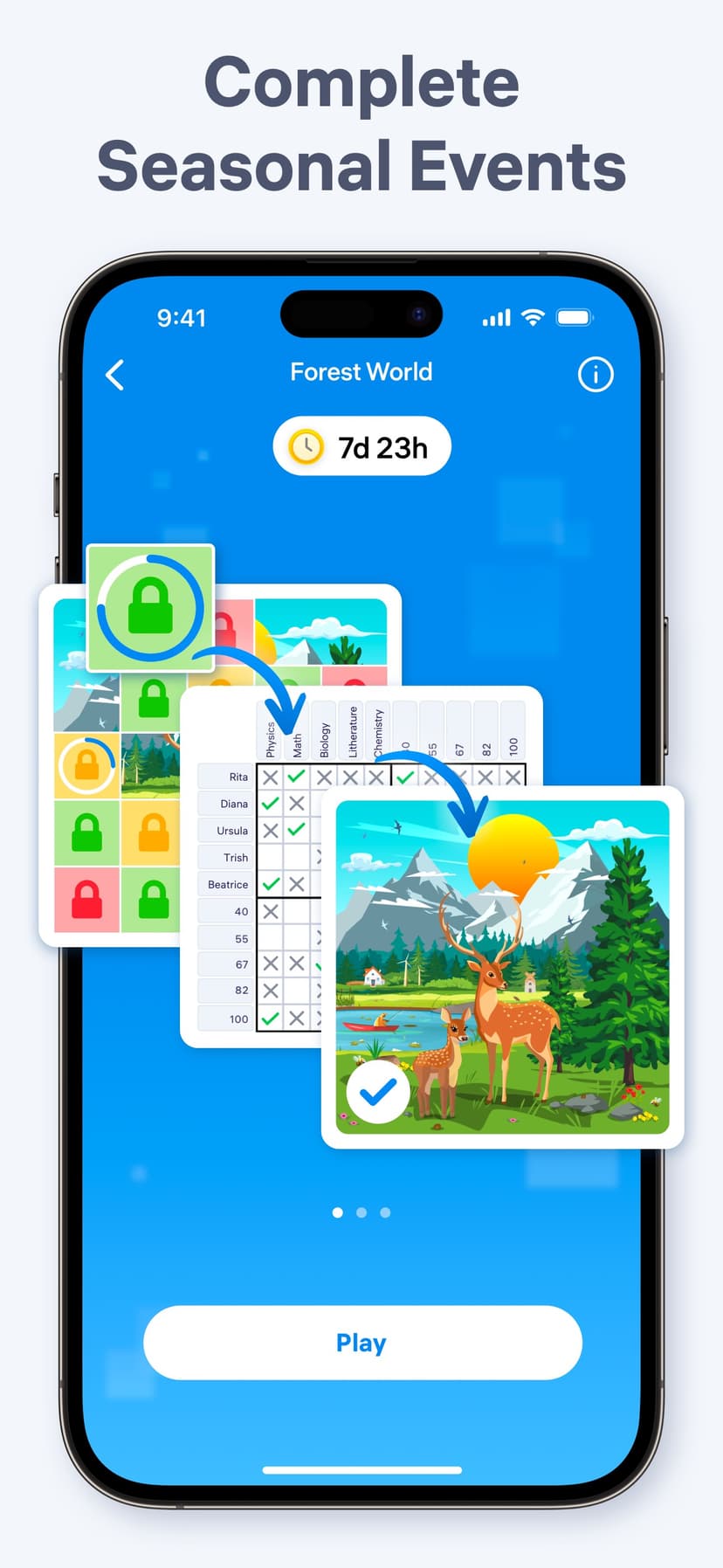 Logic Puzzles - Clue Game screenshot 4 - screenshot