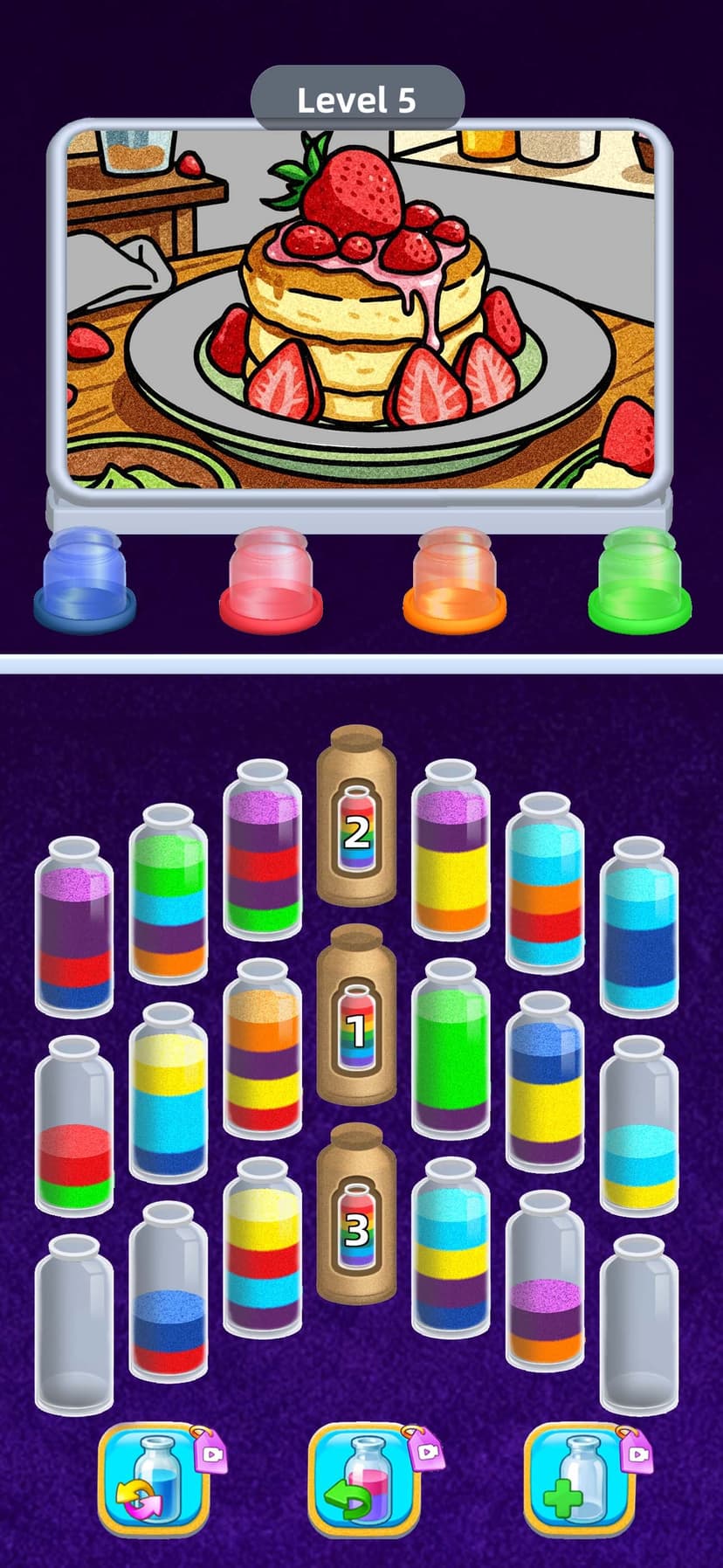 Sand Frenzy: Water Sort Jigsaw screenshot 2 - screenshot
