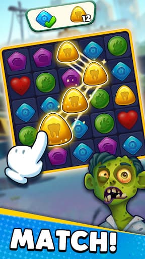 Zombie Blast - Link Match screenshot 2 - screenshot