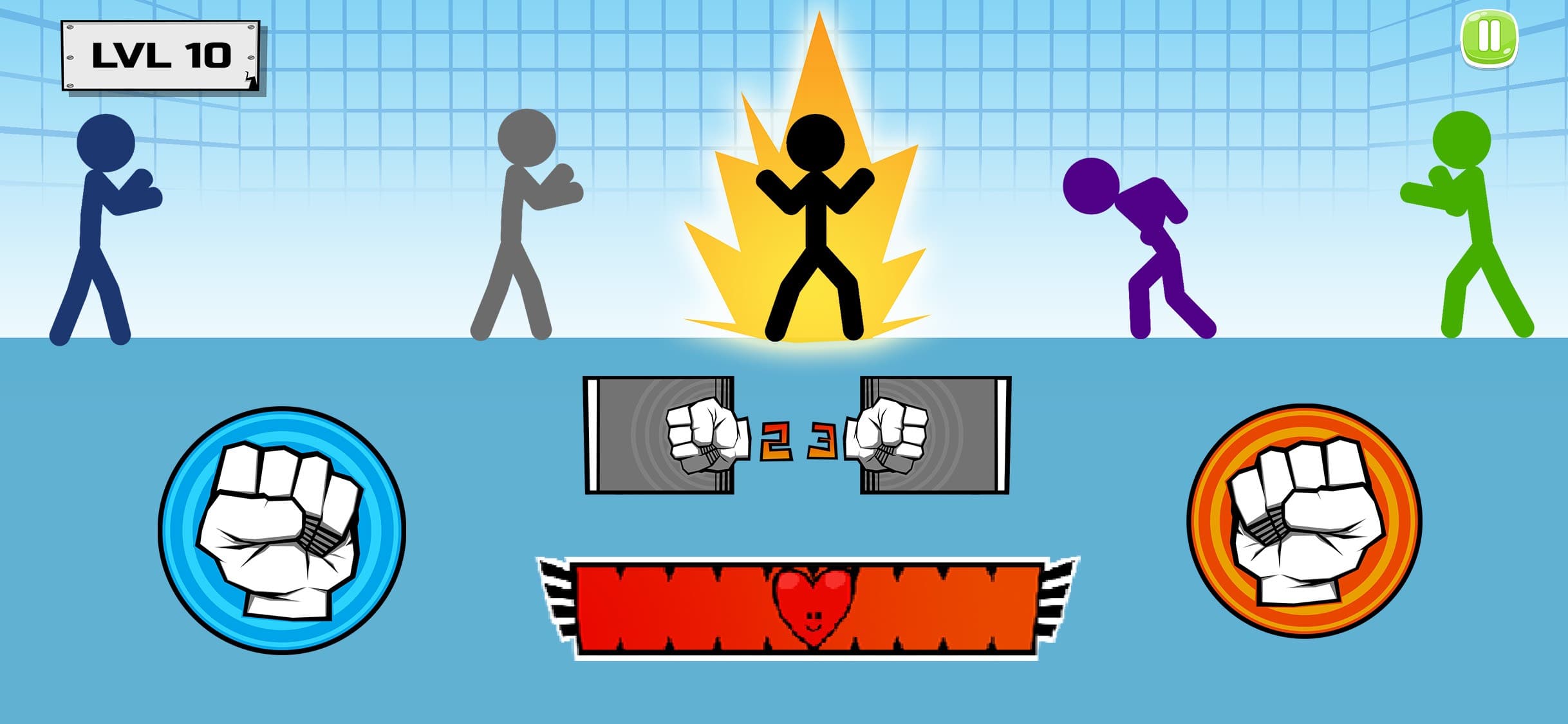 Stickman fighter : Epic battle screenshot 2 - screenshot