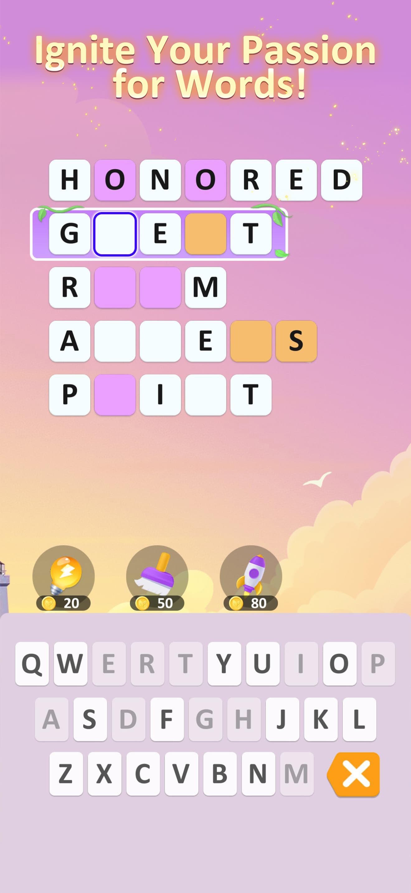 Word Link Puzzle - Word Games screenshot 1 - screenshot
