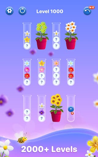 Blossom Sorting: flower games screenshot 8 - screenshot