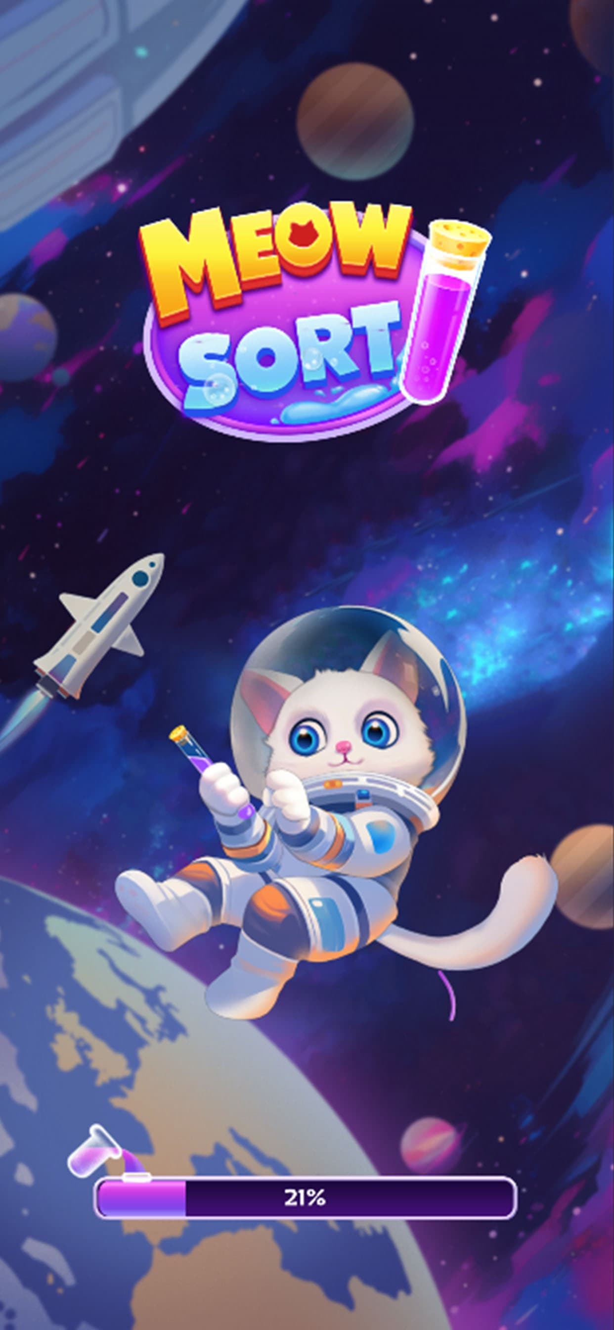 Meow Sort - Color game screenshot 1 - screenshot