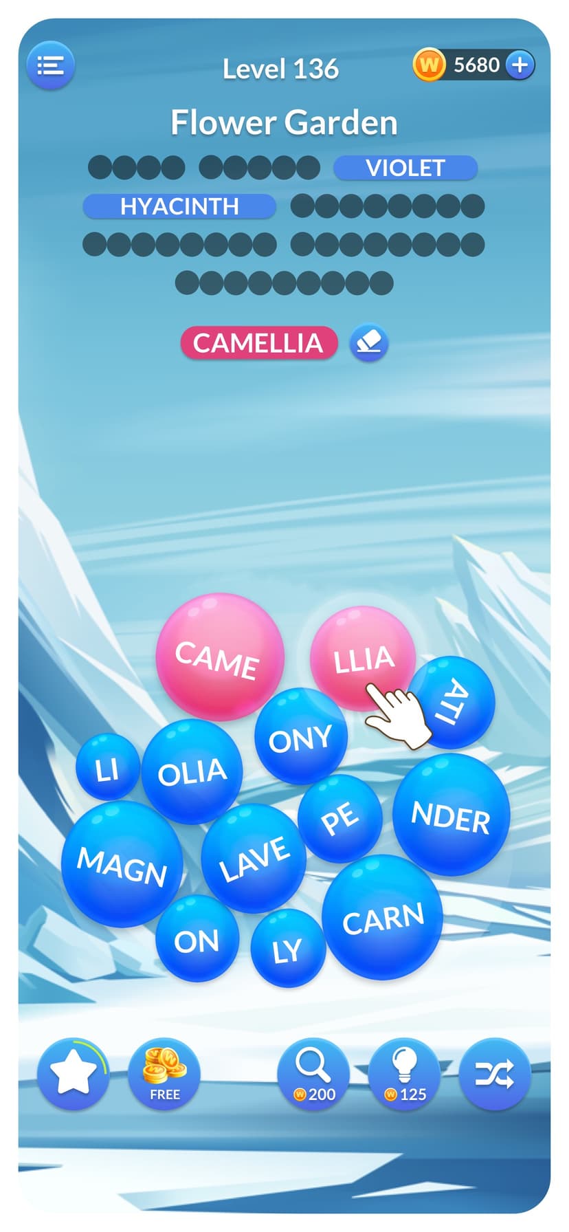 Word Serenity: Fun Brain Game screenshot 2 - screenshot
