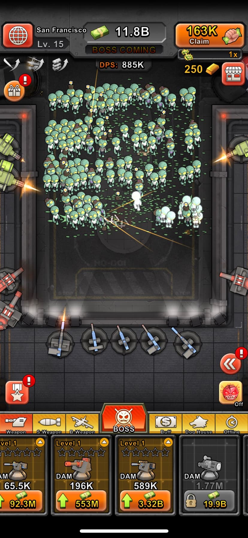 Idle Zombies screenshot 1 - screenshot
