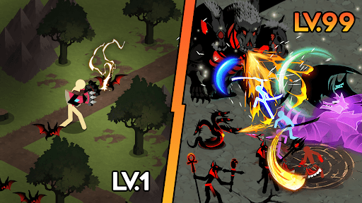 Stickman Dungeon: Idle RPG War screenshot 15 - screenshot