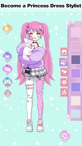 Vlinder Princess Dress Up DIY screenshot 23 - screenshot