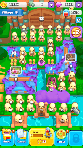 Brave Merge - Battle & Defense screenshot 4 - screenshot