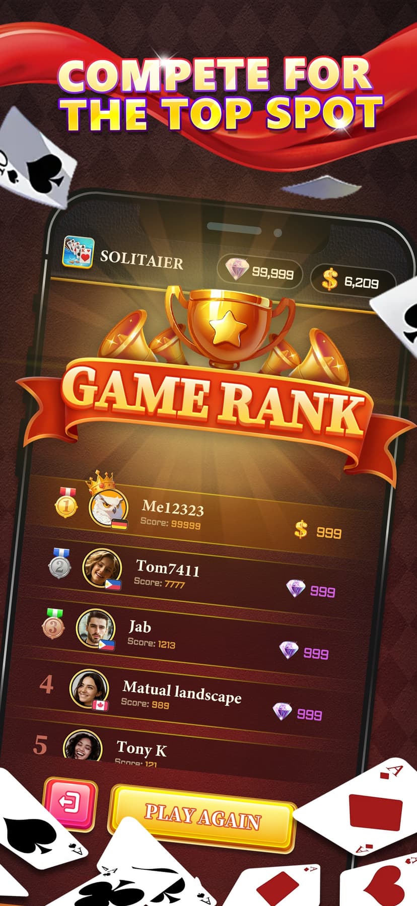Solitaire Kingdom: Faceoff screenshot 3 - screenshot