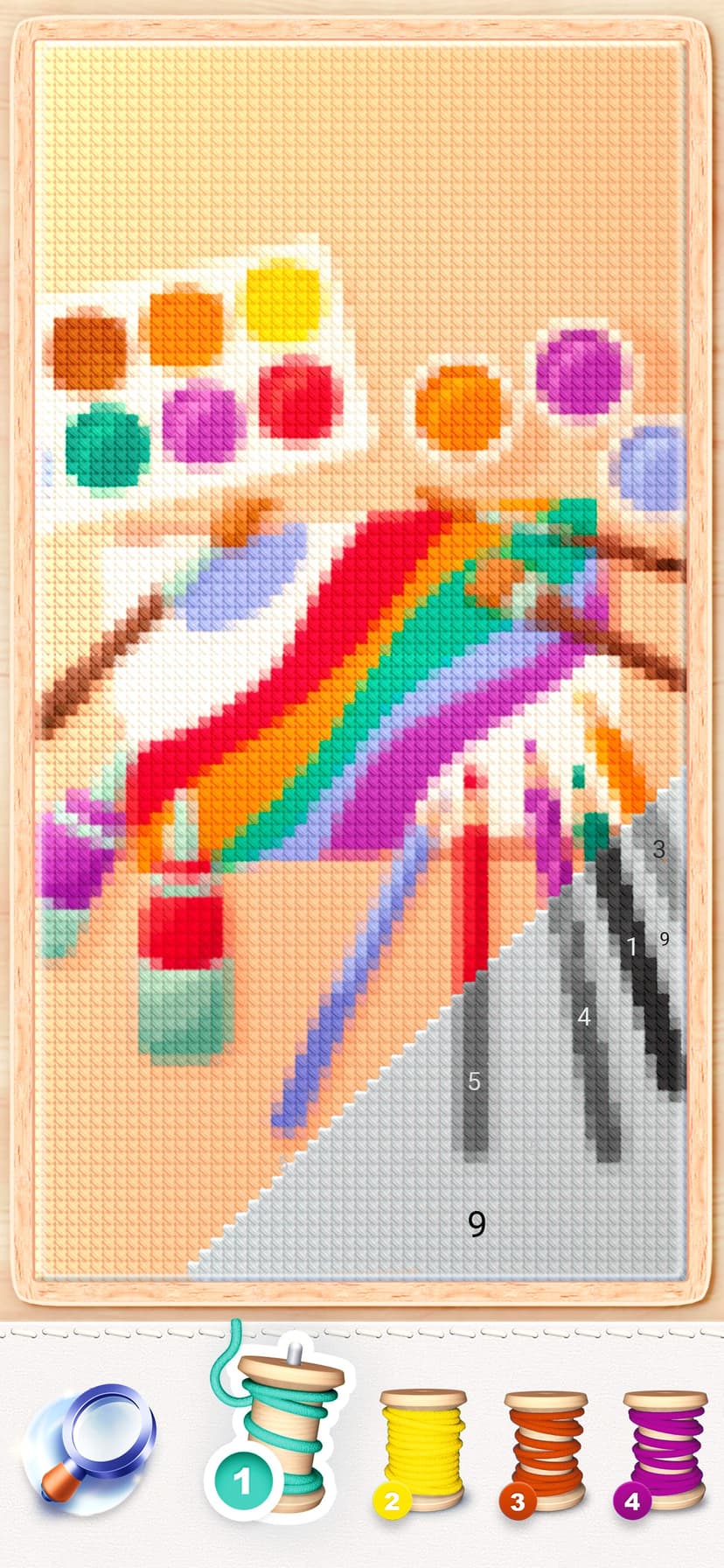 Magic Cross-Stitch: Pixel Art screenshot 7 - screenshot