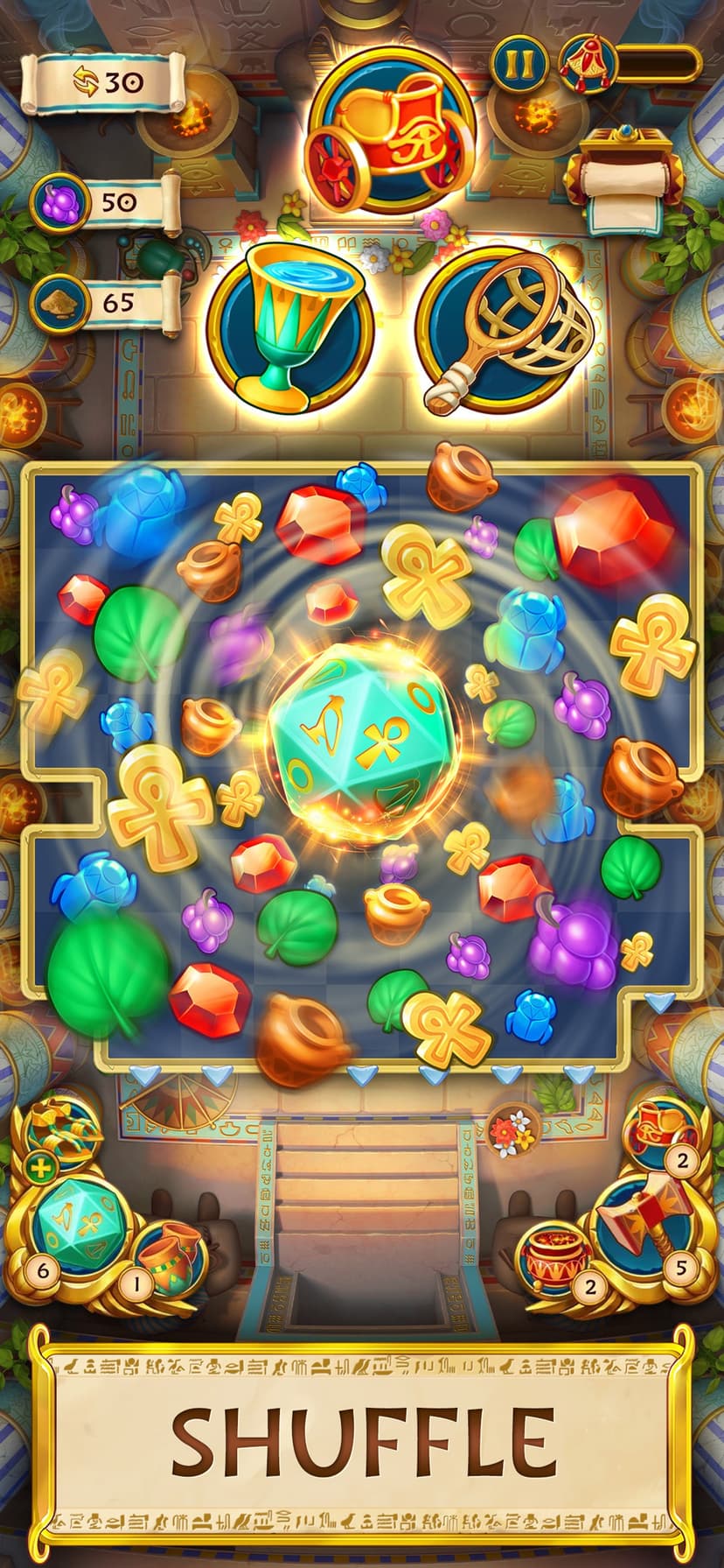 Jewels of Egypt・Match 3 Puzzle screenshot 3 - screenshot