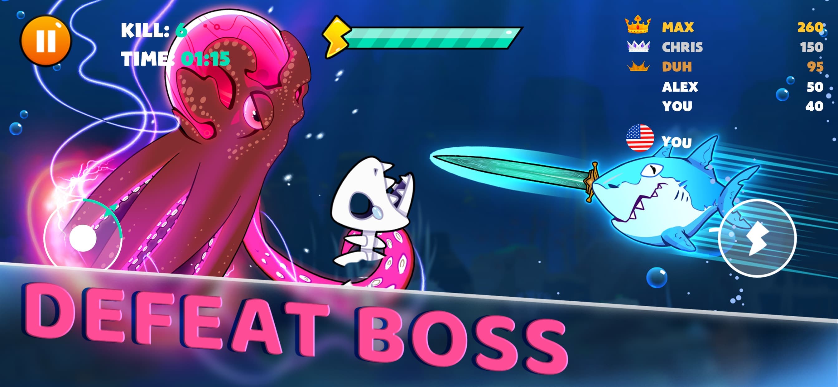 Fish IO: Be the King screenshot 1 - screenshot