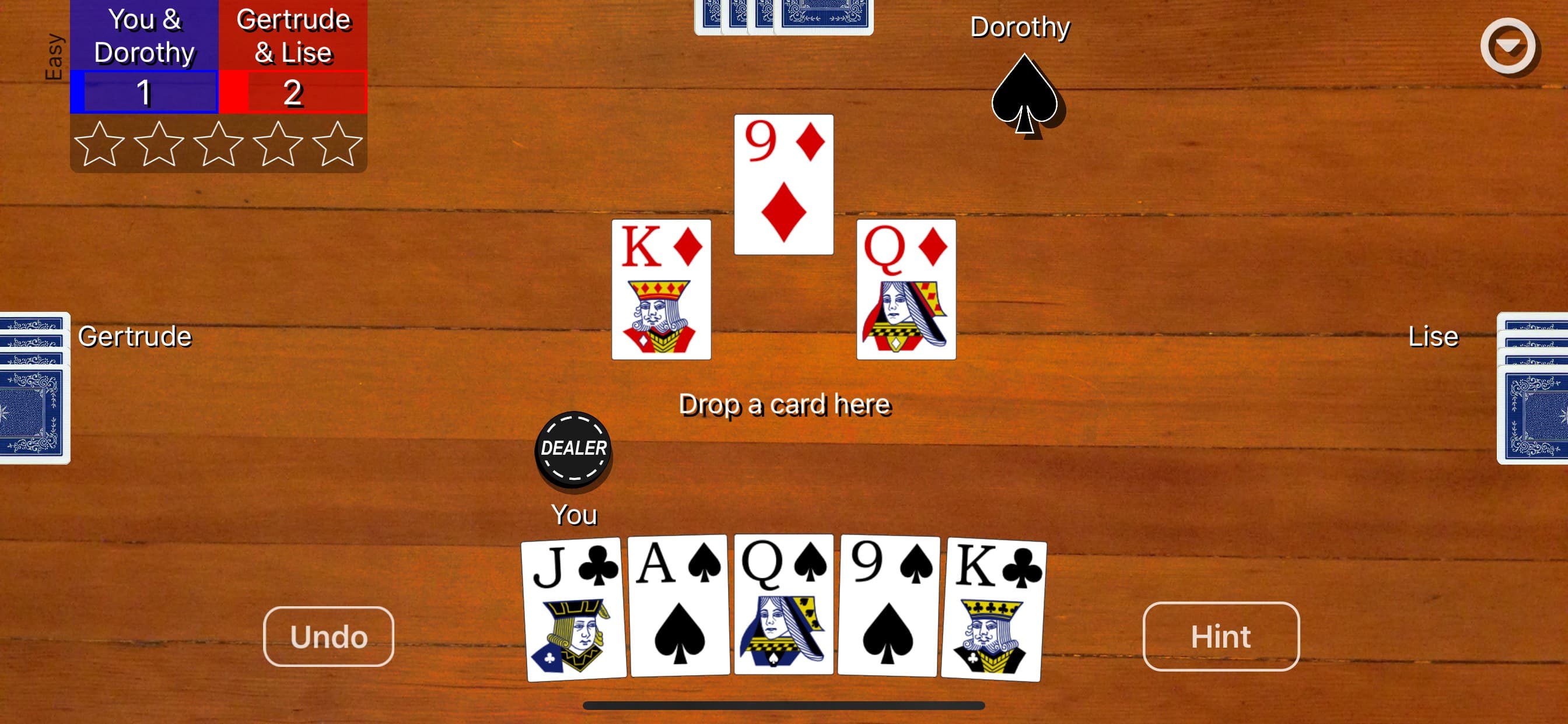 Euchre Card Classic screenshot 1 - screenshot