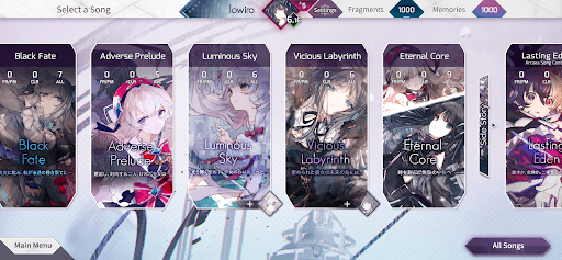 Arcaea screenshot 7 - screenshot