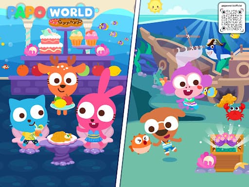 Papo Town Ocean Park -for kids screenshot 7 - screenshot