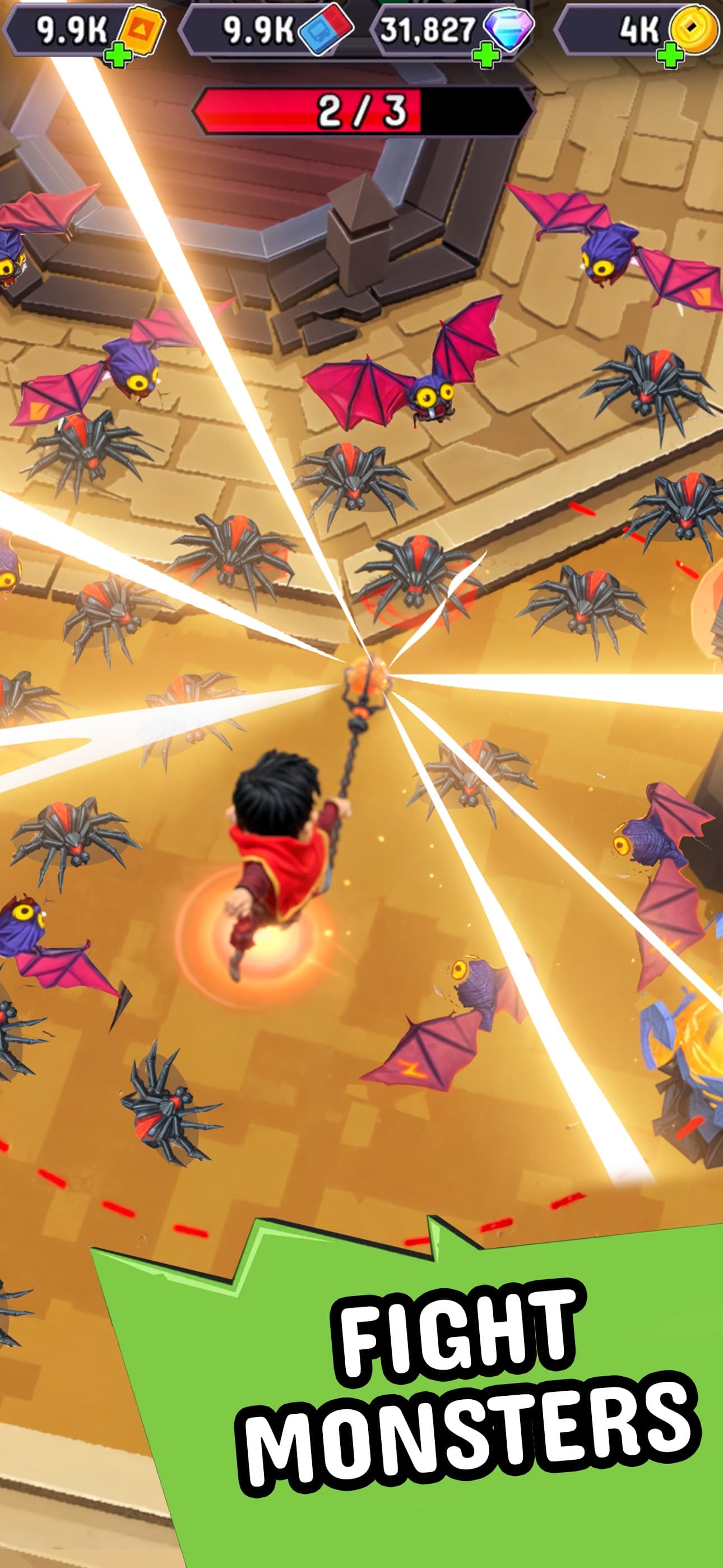 Wizario: Idle Survival screenshot 4 - screenshot