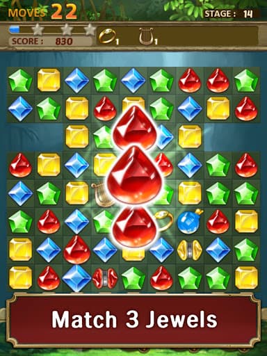 Jewels Jungle : Match 3 Puzzle screenshot 13 - screenshot