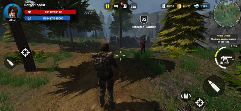 Horror Forest 3 screenshot 1 - screenshot