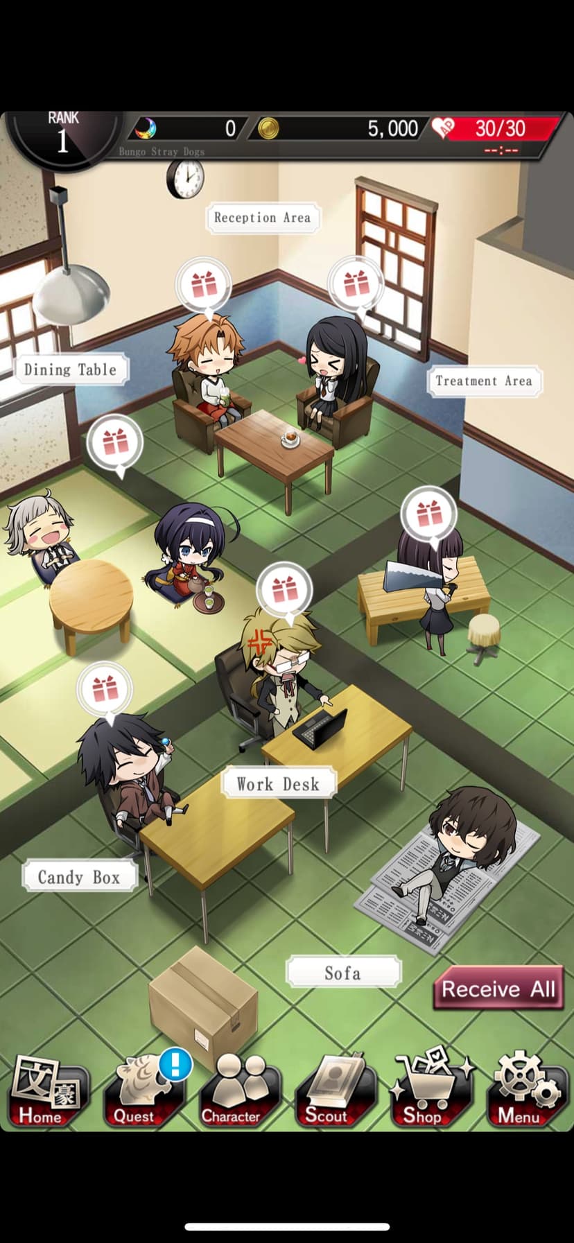 Bungo Stray Dogs: TotL screenshot 7 - screenshot