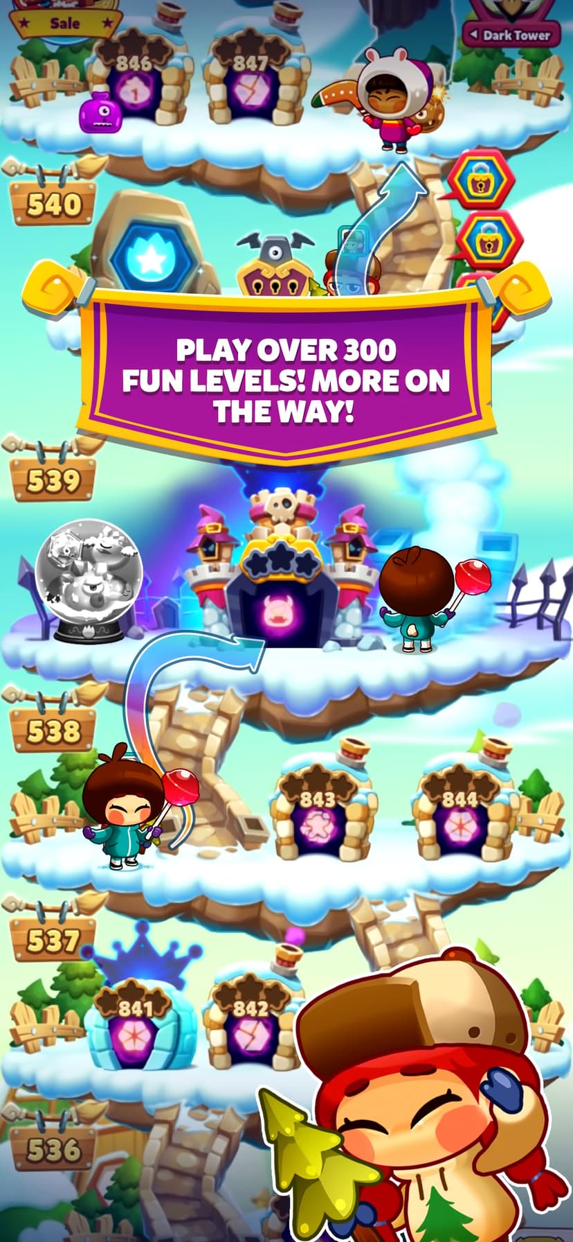 Monster Busters: Ice Slide screenshot 4 - screenshot