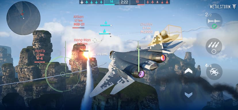 Metalstorm: Modern Air Combat screenshot 4 - screenshot