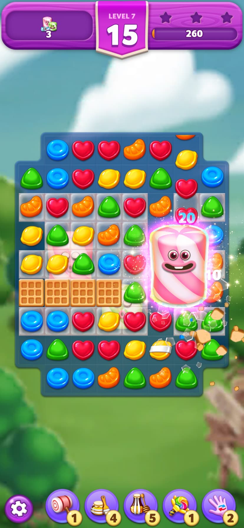 Lollipop2 & Marshmallow Match3 screenshot 5 - screenshot
