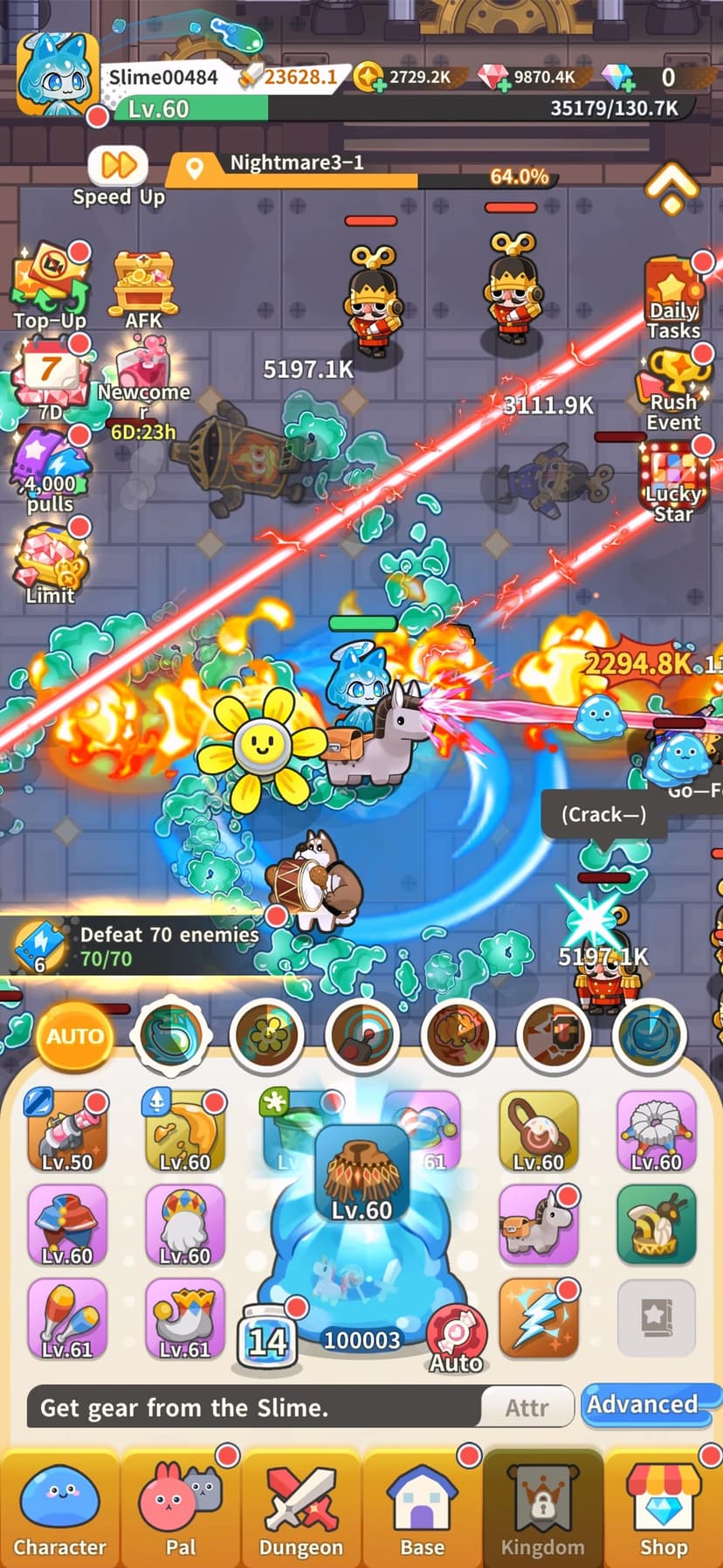 Pew Pew Slime - Idle RPG screenshot 9 - screenshot