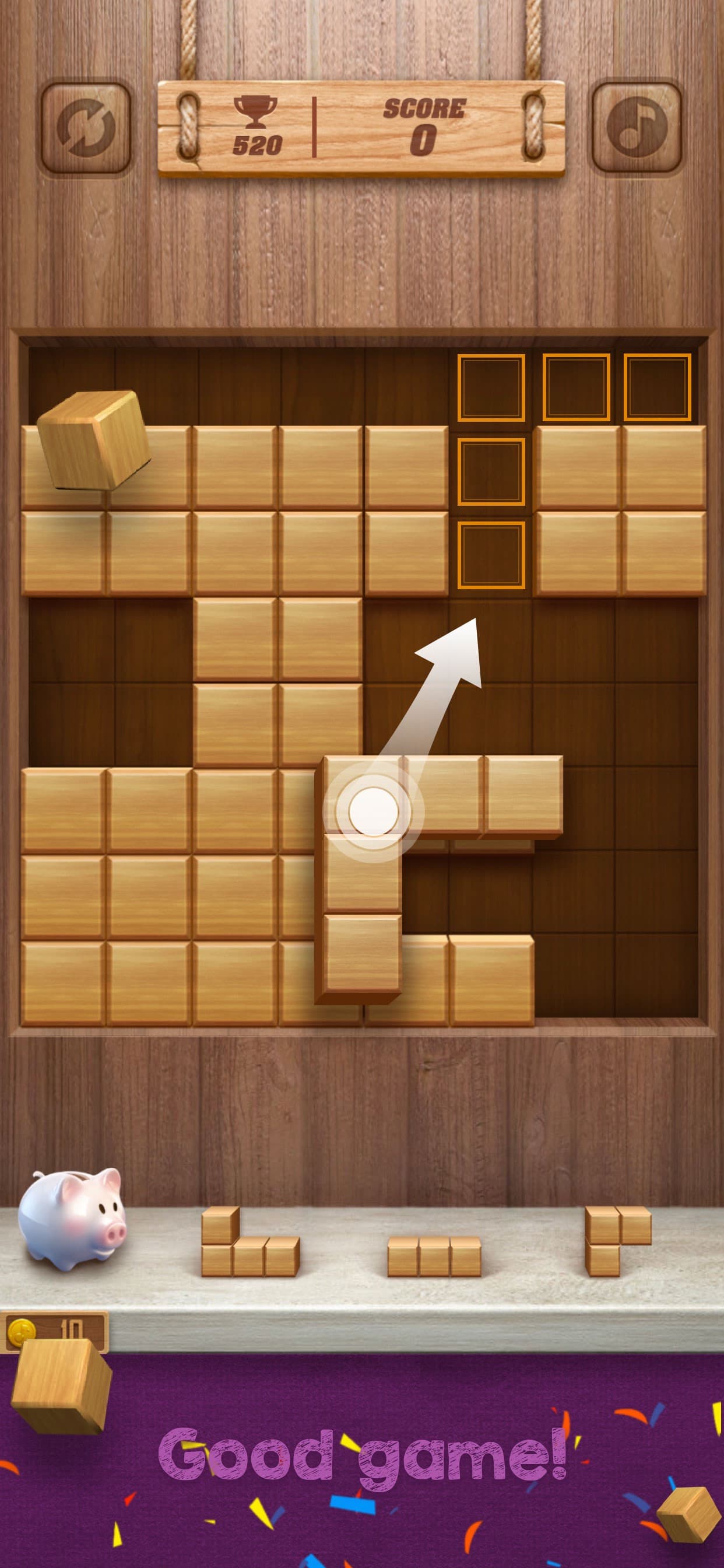 Wood Cube Puzzle screenshot 4 - screenshot
