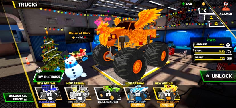 Monster Truck - 4x4,Stunt,Race screenshot 2 - screenshot