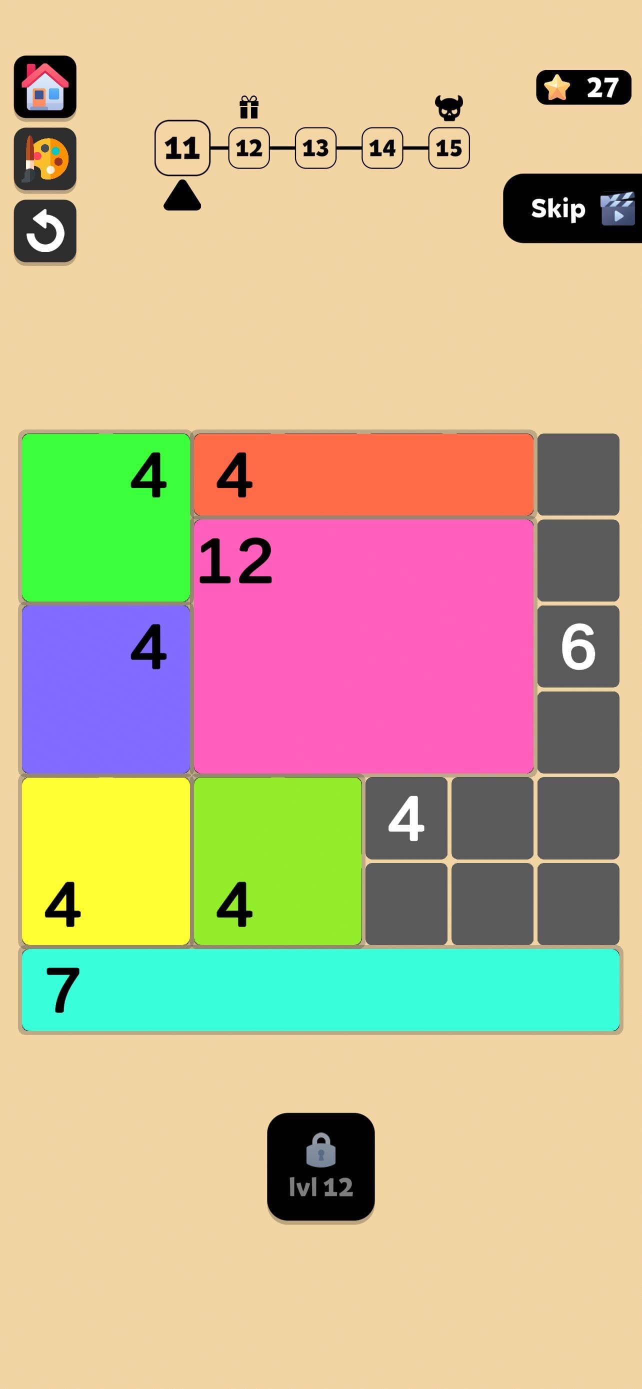 Fill Shikaku screenshot 2 - screenshot