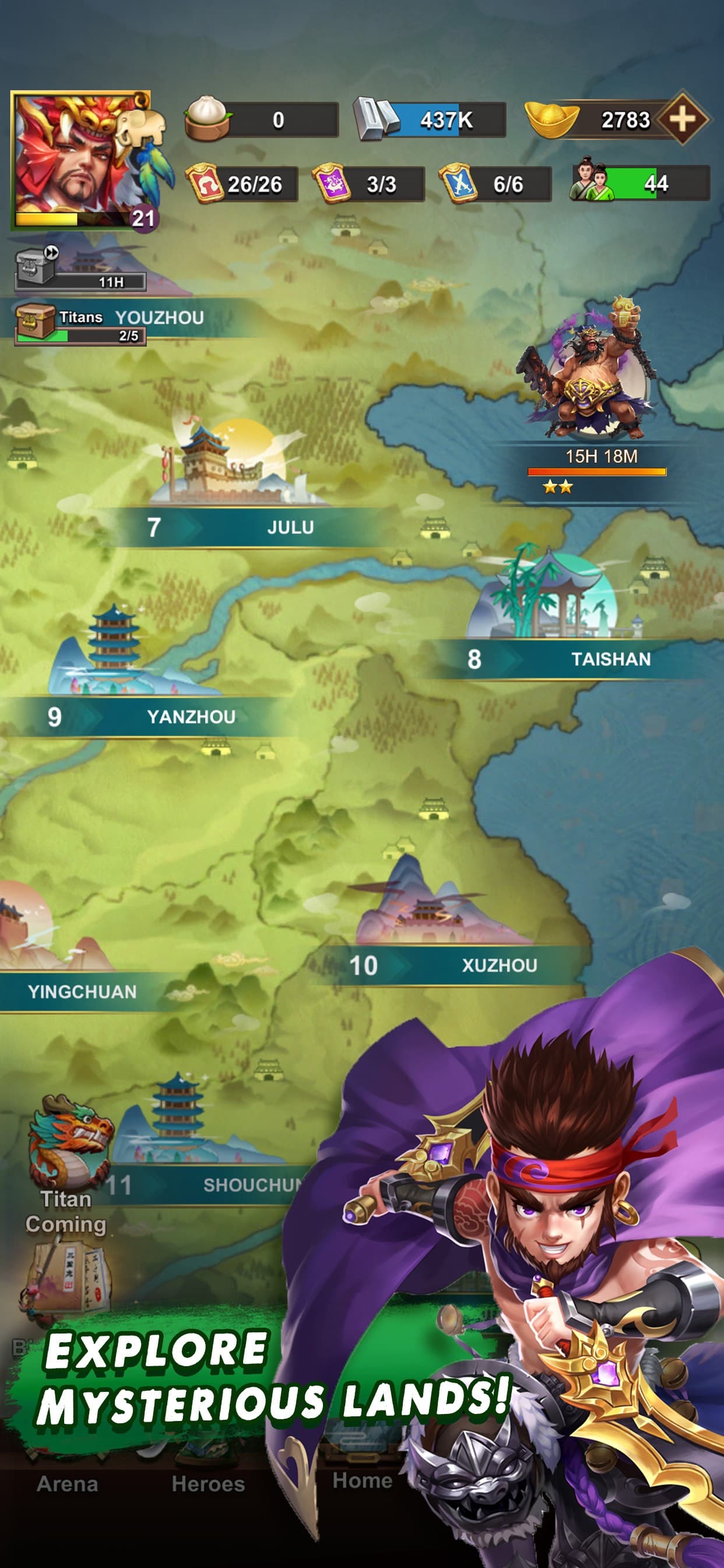 Three Kingdoms & Puzzles screenshot 3 - screenshot