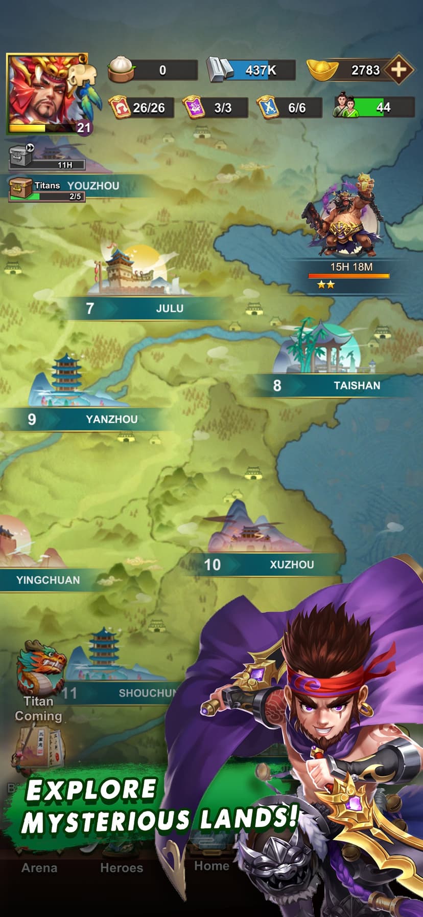 Three Kingdoms & Puzzles screenshot 3 - screenshot