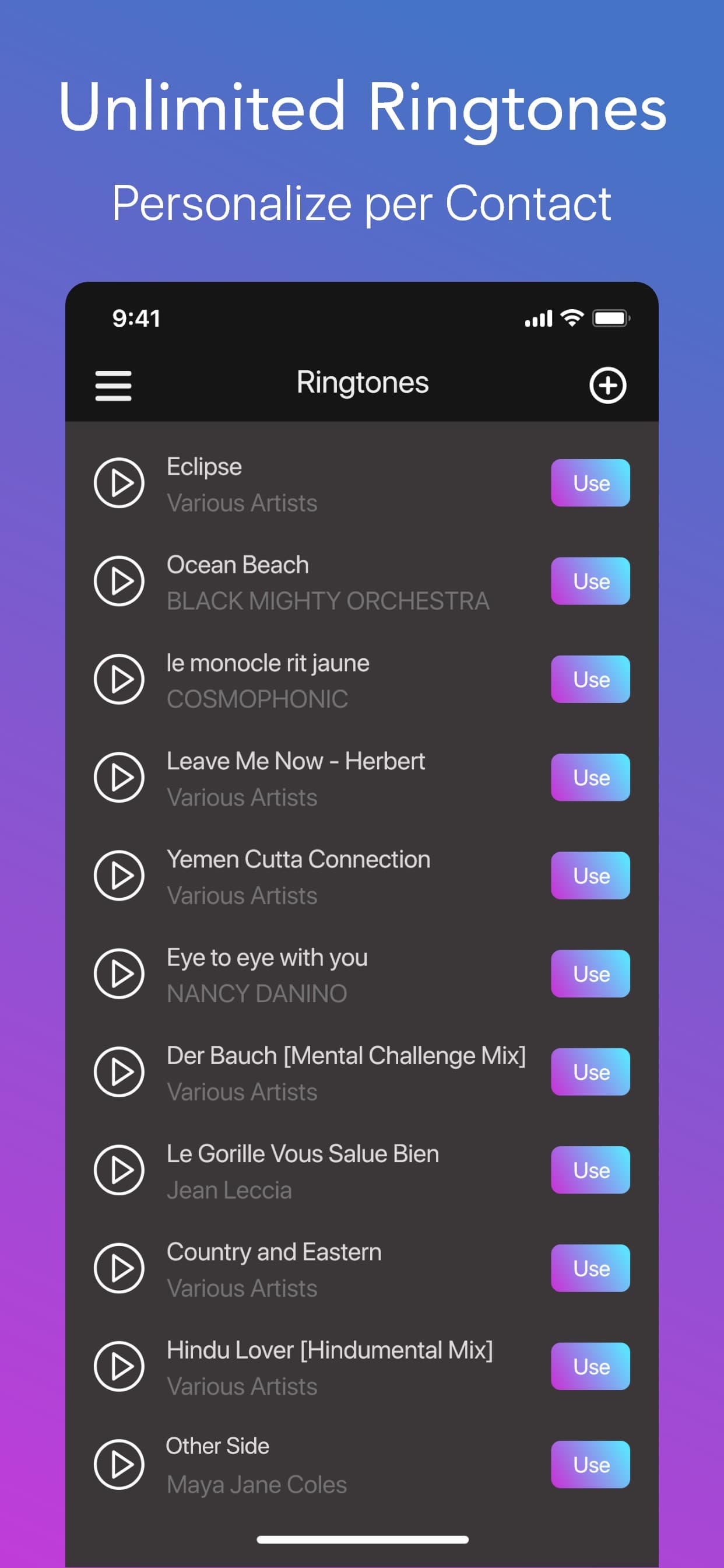 Ringtones Maker for iPhone ‣ screenshot 1 - screenshot