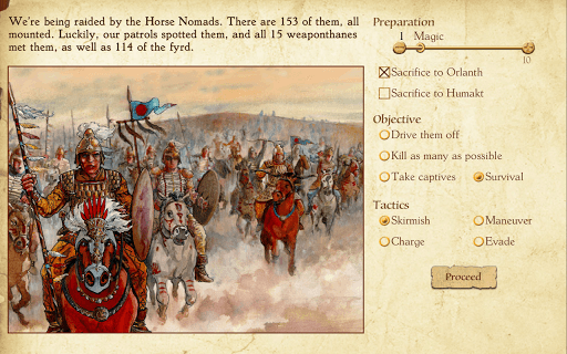King of Dragon Pass: Text RPG screenshot 6 - screenshot