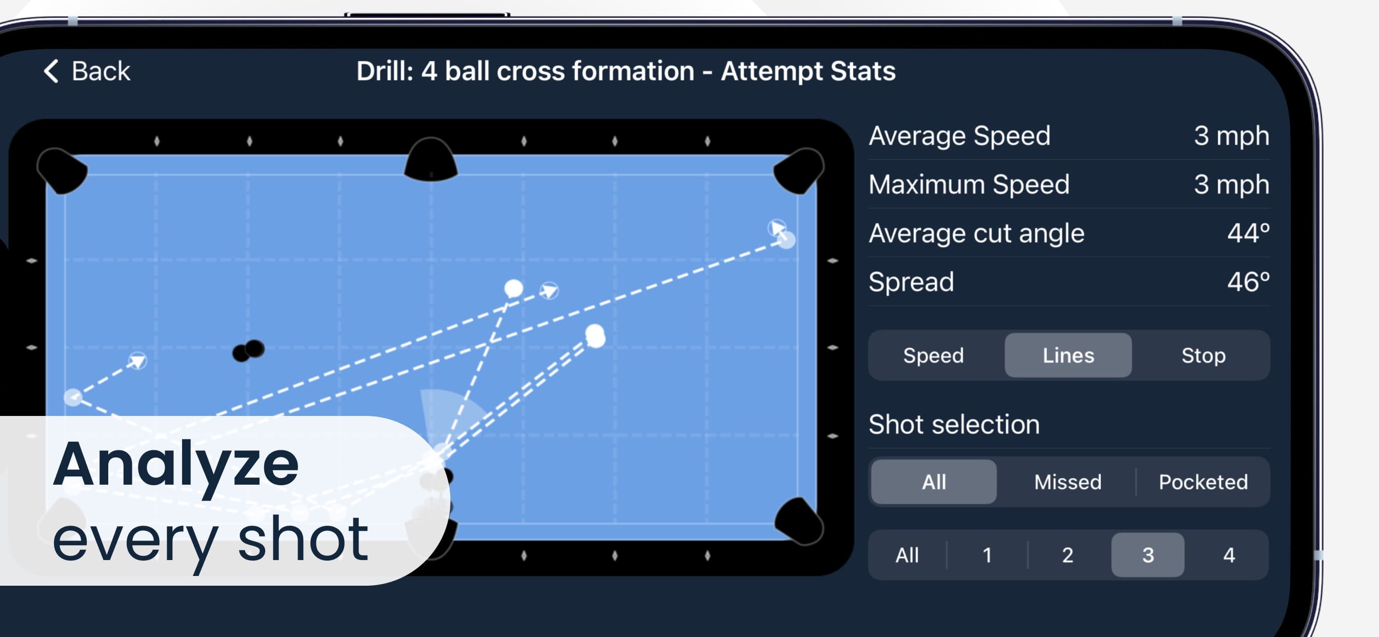 DrillRoom: AI Pool Trainer screenshot 3 - screenshot