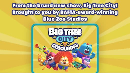 Big Tree City: Coloring Game screenshot 1 - screenshot