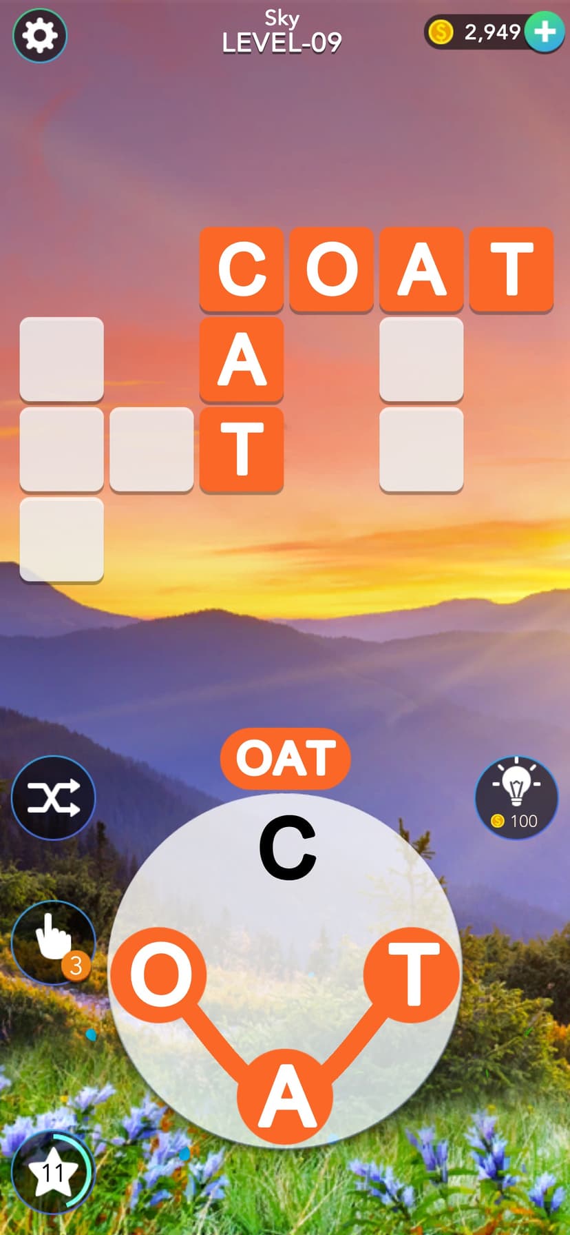 Word Mind: Crossword puzzle screenshot 1 - screenshot