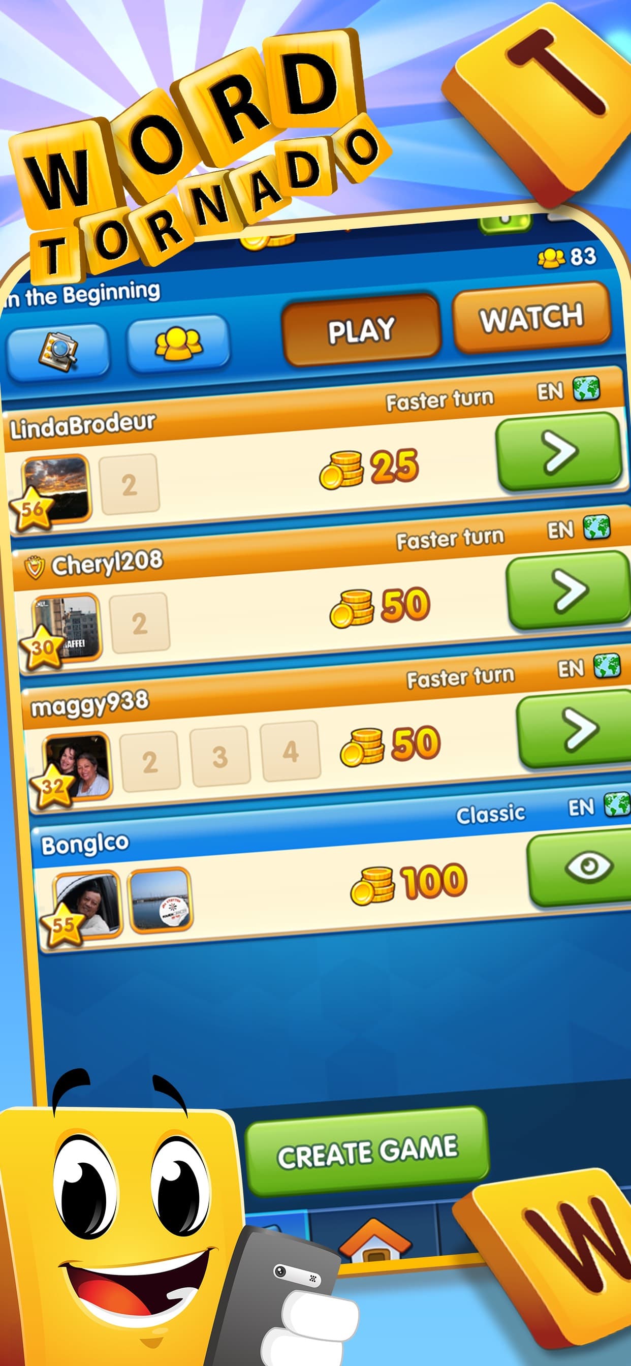 Wordtornado screenshot 2 - screenshot