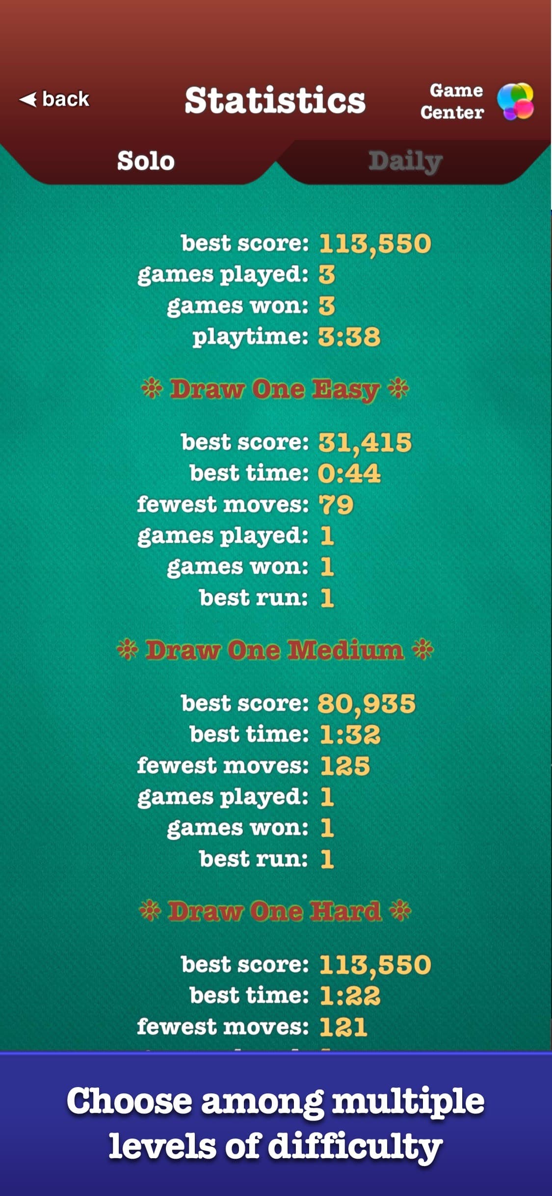▻ Solitaire screenshot 4 - screenshot