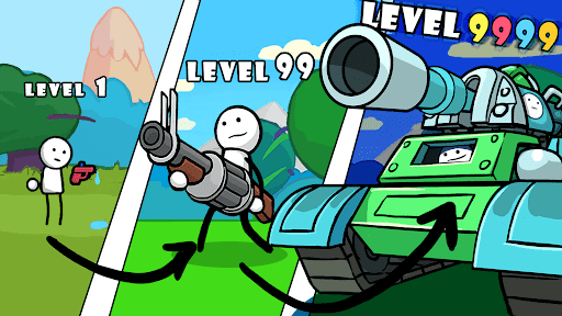 One Gun Stickman offline games screenshot 15 - screenshot