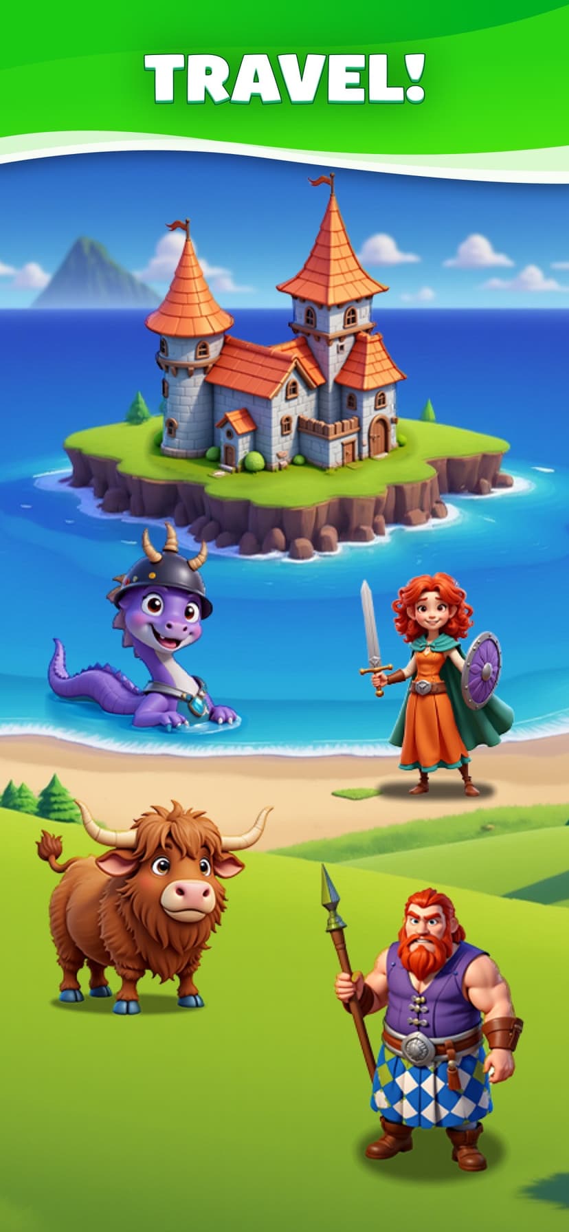 Merge Travel: Build Dream Town screenshot 4 - screenshot
